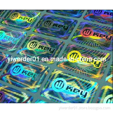 Interference Fringe Laser Hologram Labels